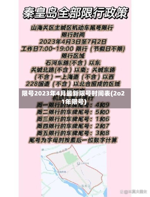 限号2023年4月最新限号时间表(2o21年限号)-第2张图片