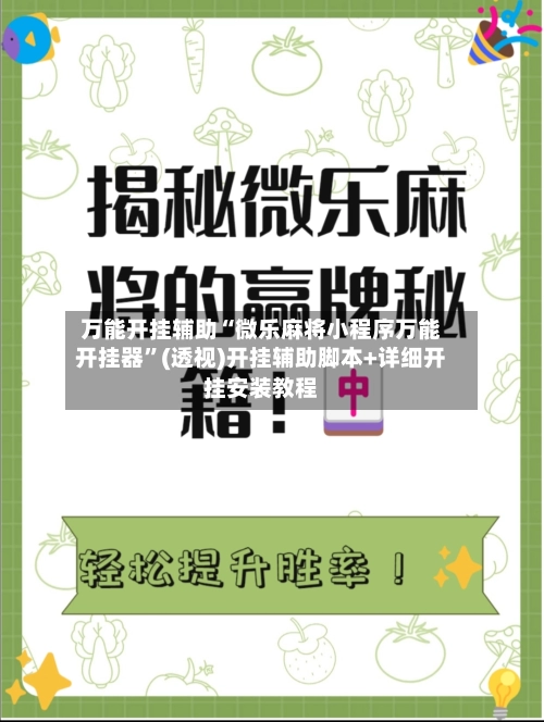 万能开挂辅助“微乐麻将小程序万能开挂器”(透视)开挂辅助脚本+详细开挂安装教程-第2张图片