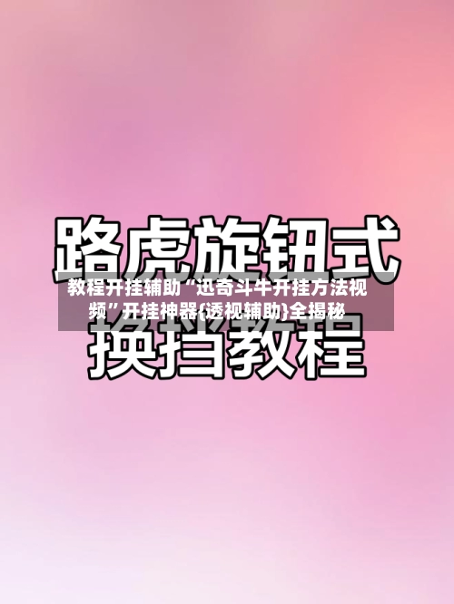 教程开挂辅助“迅奇斗牛开挂方法视频”开挂神器{透视辅助}全揭秘-第3张图片