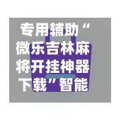 专用辅助“微乐吉林麻将开挂神器下载	”智能辅助工具使用教程-第2张图片