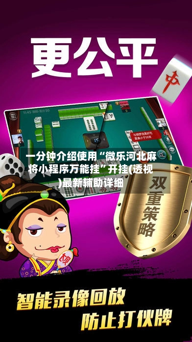 一分钟介绍使用“微乐河北麻将小程序万能挂”开挂(透视)最新辅助详细-第3张图片
