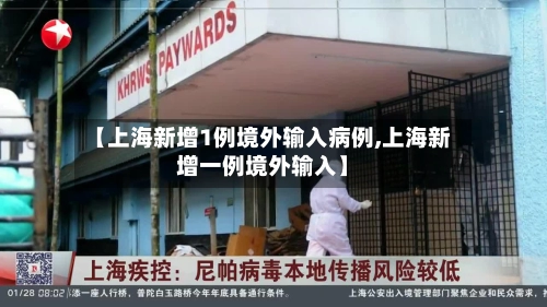 【上海新增1例境外输入病例,上海新增一例境外输入】-第3张图片