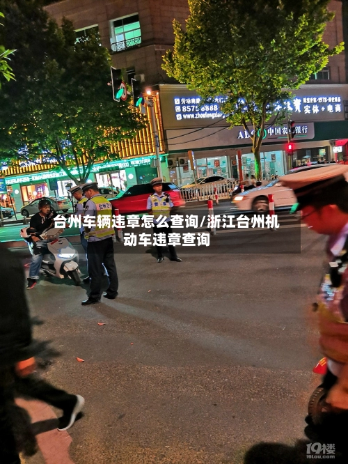 台州车辆违章怎么查询/浙江台州机动车违章查询