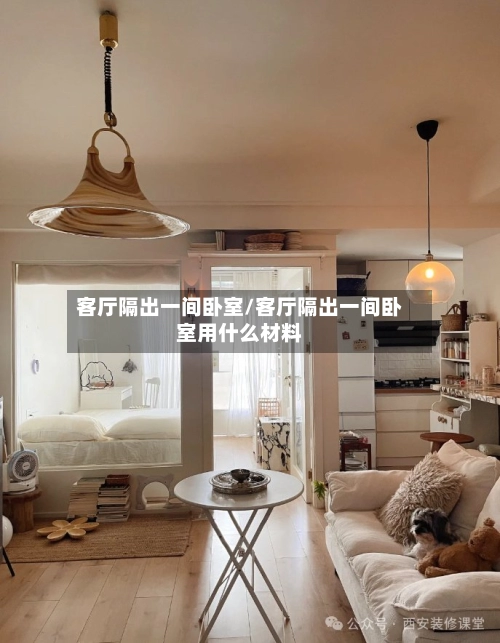 客厅隔出一间卧室/客厅隔出一间卧室用什么材料