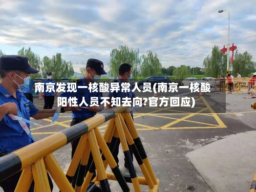 南京发现一核酸异常人员(南京一核酸阳性人员不知去向?官方回应)