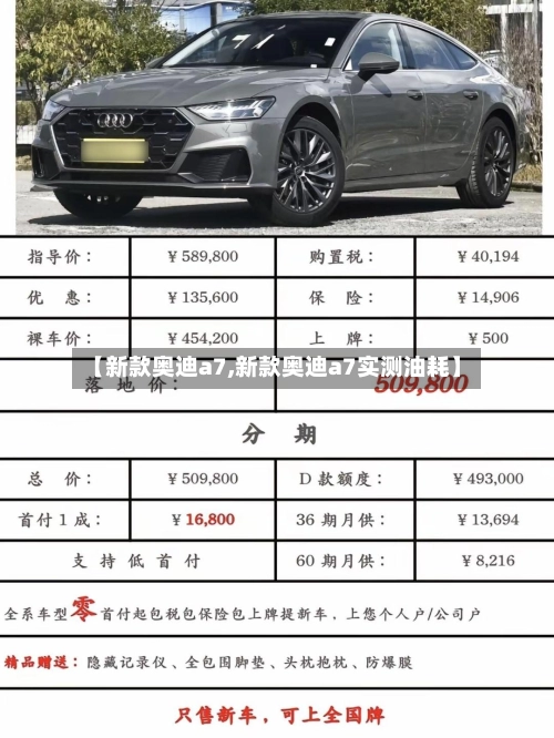 【新款奥迪a7,新款奥迪a7实测油耗】