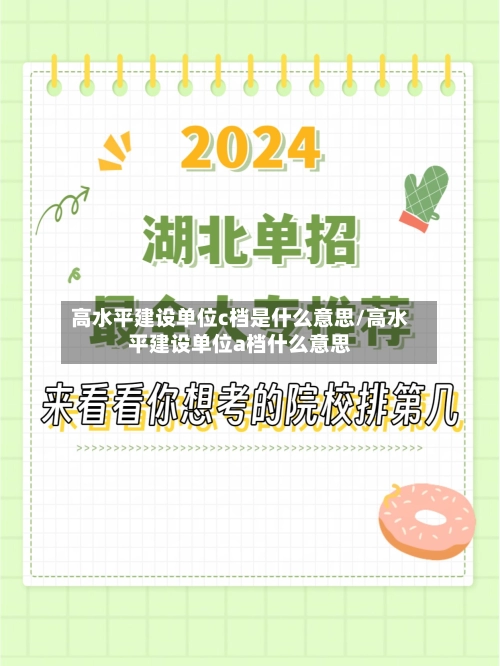 高水平建设单位c档是什么意思/高水平建设单位a档什么意思-第2张图片