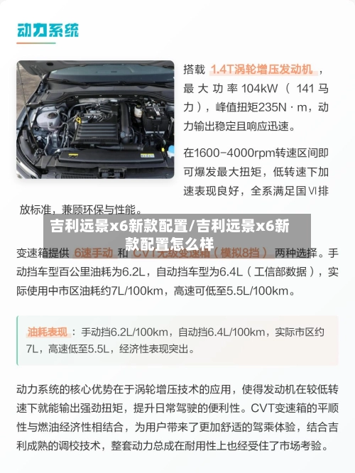 吉利远景x6新款配置/吉利远景x6新款配置怎么样-第2张图片