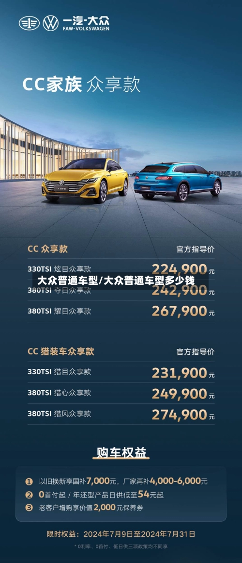 大众普通车型/大众普通车型多少钱-第2张图片