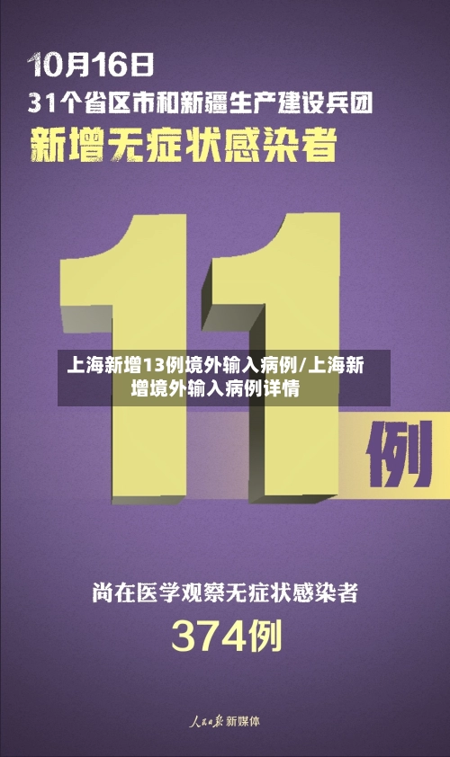 上海新增13例境外输入病例/上海新增境外输入病例详情