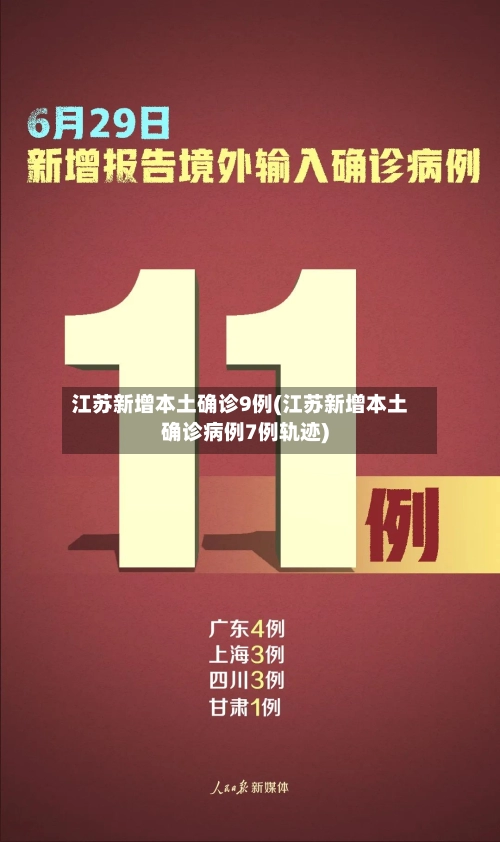 江苏新增本土确诊9例(江苏新增本土确诊病例7例轨迹)-第3张图片