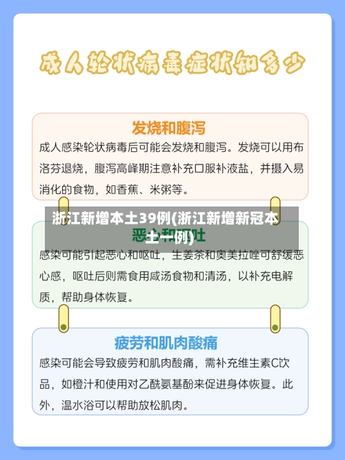 浙江新增本土39例(浙江新增新冠本土一例)