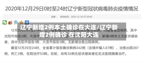 辽宁新增2例本土确诊在大连/辽宁新增2例确诊 在沈阳大连