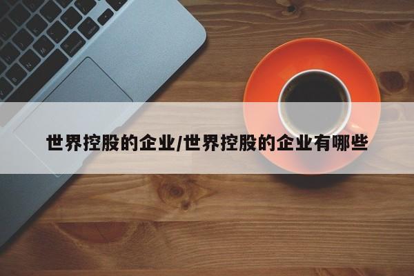 世界控股的企业/世界控股的企业有哪些