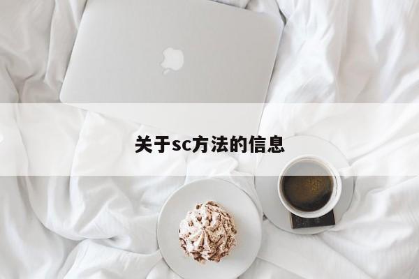 关于sc方法的信息